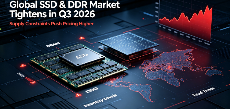 Ardú Praghsanna Domhanda SSD & DDR i R3 2026 I measc Soláthar daingean AI-Thiomanta; Coinníonn GUDGA Soláthar Cobhsaí do Chomhpháirtithe B2B Domhanda